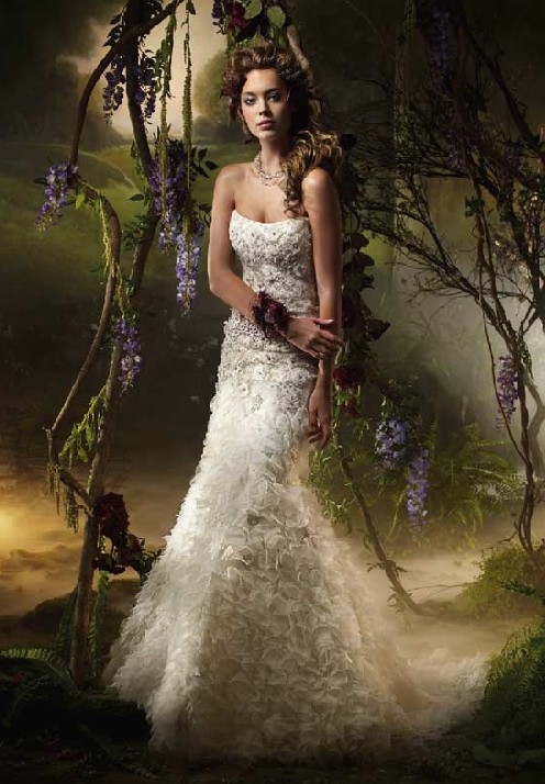 Orifashion HandmadeDream Series Romantic Wedding Dress DW3010